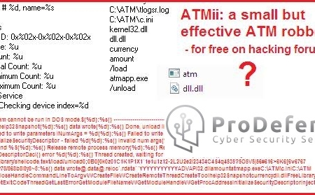 script ce se presupune ca ar folosi la pacalirea ATM-urilor bancare si extragere de bani