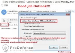 blocare mesaj nedorit de catre outlook