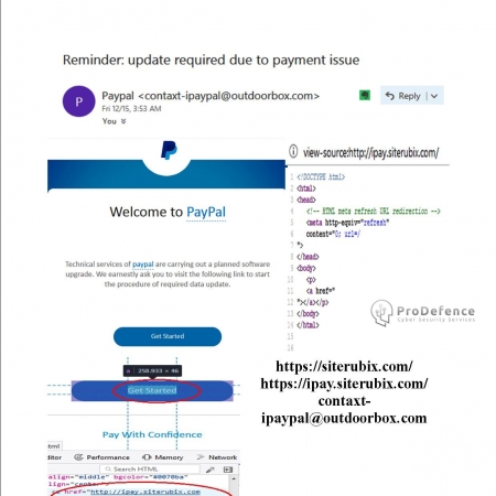 pagina falsa de paypal- neterminata