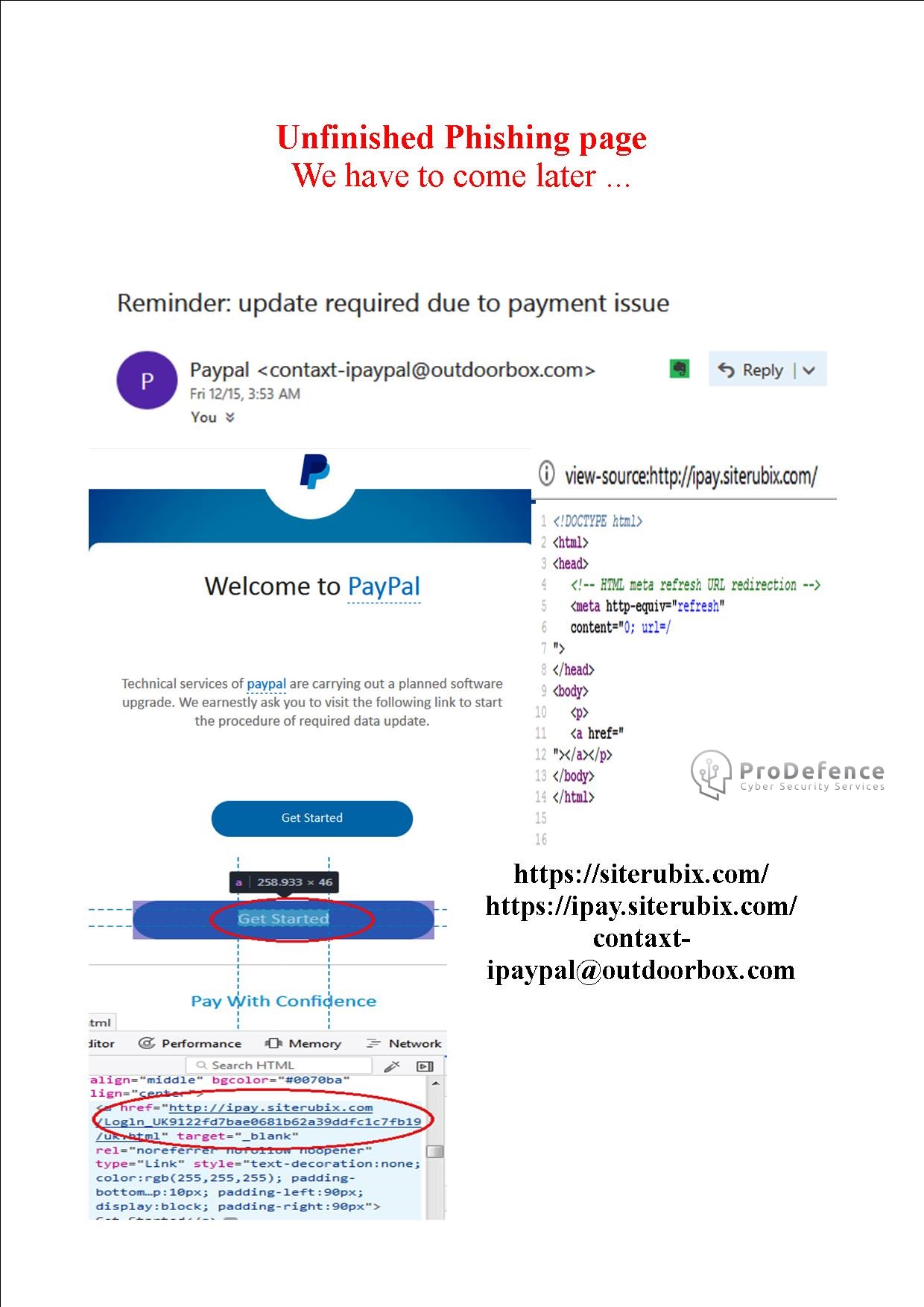 pagina falsa de paypal- neterminata