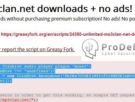 script infectat cu un virus ce lucreaza in favoarea hackerului