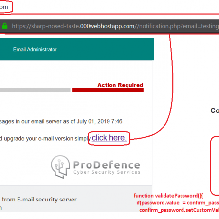 pagina falsa Hotmail - furta date de logare email