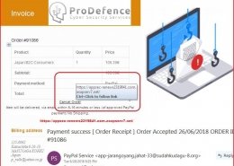 pagina falsa Paypal pentru furt de date