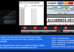 Universitate cu configurari gresite - divulgare date personale angajati studenti