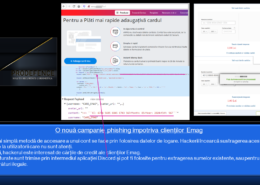 furt carduri bancare - emag romania - incercare de fraudare