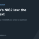 Where to find the official text of Romania's NIS2 law